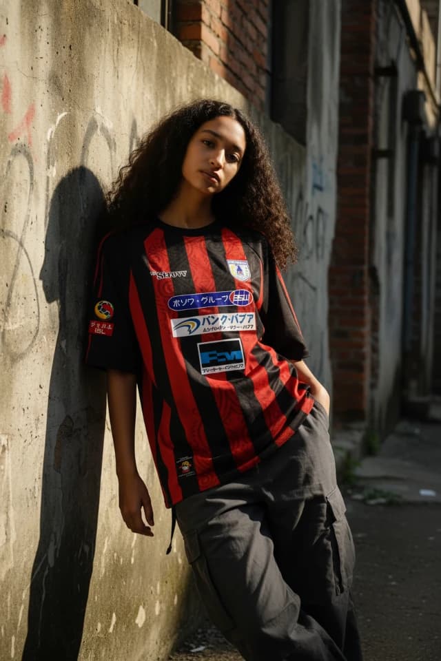 BLACK PEARL JAYAPURA J-LEAGUE football shirt