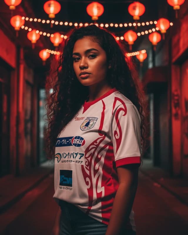 JAYAPURA KUROI SHINJU WHITE football shirt